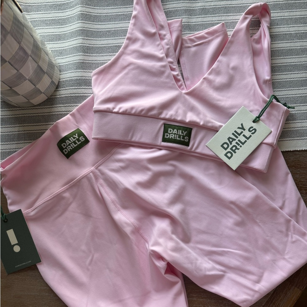 Daily Drills Pink Workout Set